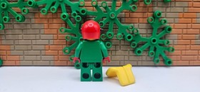 (S6/8/6) Lego City Octan cty0001 Green Jacket Life Jacket 7244