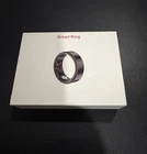 Smart Fitness Tracker Ring Heart Rate Sleep Monitor IP68 Black Size 9