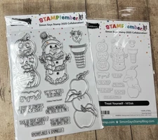 Simon Says Stamp-Brutus Monroe Stamptember 2025 Treat Yourself Stamp/Die Set-New