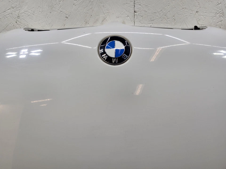 ✅ 97-03 OEM BMW E39 525 528 530 540 capó capó panel blanco 300 * Foto 3 de 4