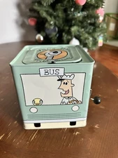 Mo Willems Jack in the Box Toy Pigeon Jack In The Bus Pop Up Plays Wheels On Bus