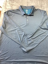 Jos A Bank Traveler Polo Shirt 4XL Big Tailored Fit Stretch NEW NWT Dark Blue