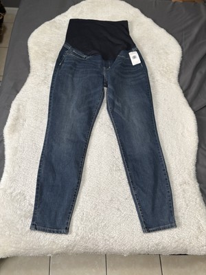 Signature by Levi's Strauss & Co. Women's Maternity Baby Bump Skinny XL Blue