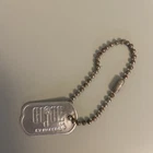 Vintage 1964 Hasbro GI Joe Action Figure Dog Tag with Bead Chain