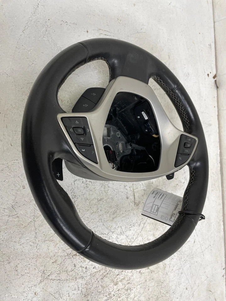 2014-2015 CHEVY CORVETTE STEERING WHEEL W/O SUEDE GRAY STITCHING 23231479 OEM Foto 4 de 4