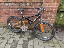 Saracen raw full suspension mountain bike 26" large