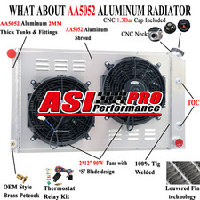3-row Radiator Shroud Fan Fit 1970-81 Pontiac Firebird Trans Am Esprit Formula 3-row Radiator Shroud Fan Fit 1970-81 Pontiac Firebird Trans Am Esprit Formula
