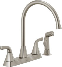 Peerless P2835LF-SS Parkwood Kitchen Faucet W/Spray, Stainless steel New Sealed