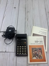 Vintage HP 31E Calculator With Charger & Owne...