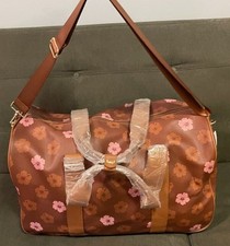 Disney Lilo Stitch Rolling Luggage Travel Duffel Bag - New