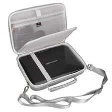 Mchoi Hard Portable DVD Player Case Fits 12" DBPOWER, EVA Shockproof, Gray