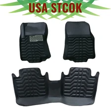 Direct Replace Floor Mats, Auto Liner Leather for Nissan X-Trail Rogue 2014-2019