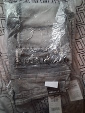 Copper Rivet Men's Gray Acid Wash Stacked Tapered Denim Jeans NWT