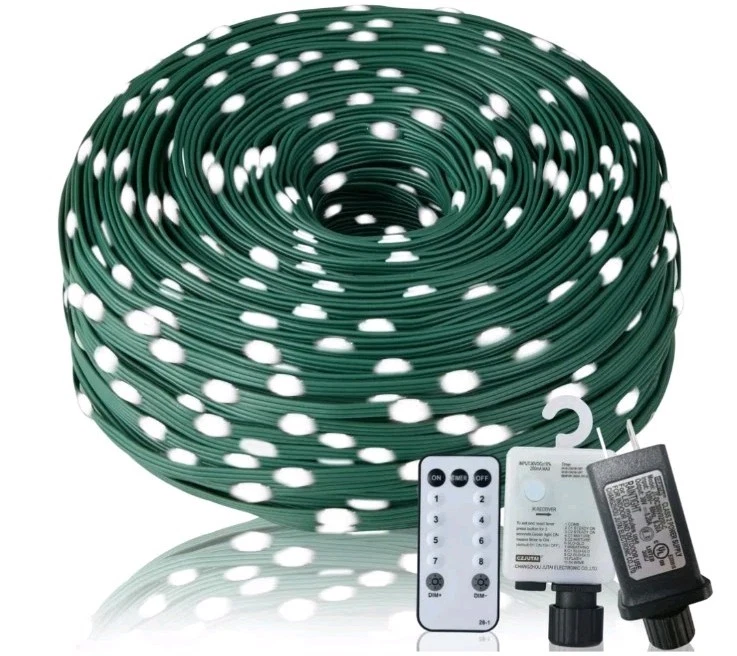 Rope Lights,1000LED/328FT Outdoor Decorative String Strobe with 8 Modes
Opens in a new window or tab