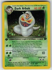 Dark Arbok [1st Edition] #2 Prices | Pokemon Team Rocket | Pokemon Cards