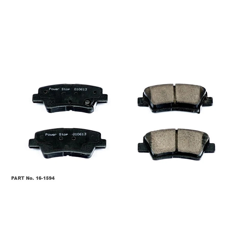 Juego de pastillas de freno de disco delanteras traseras para Hyundai Veloster 2013-2015 Foto 2 de 3