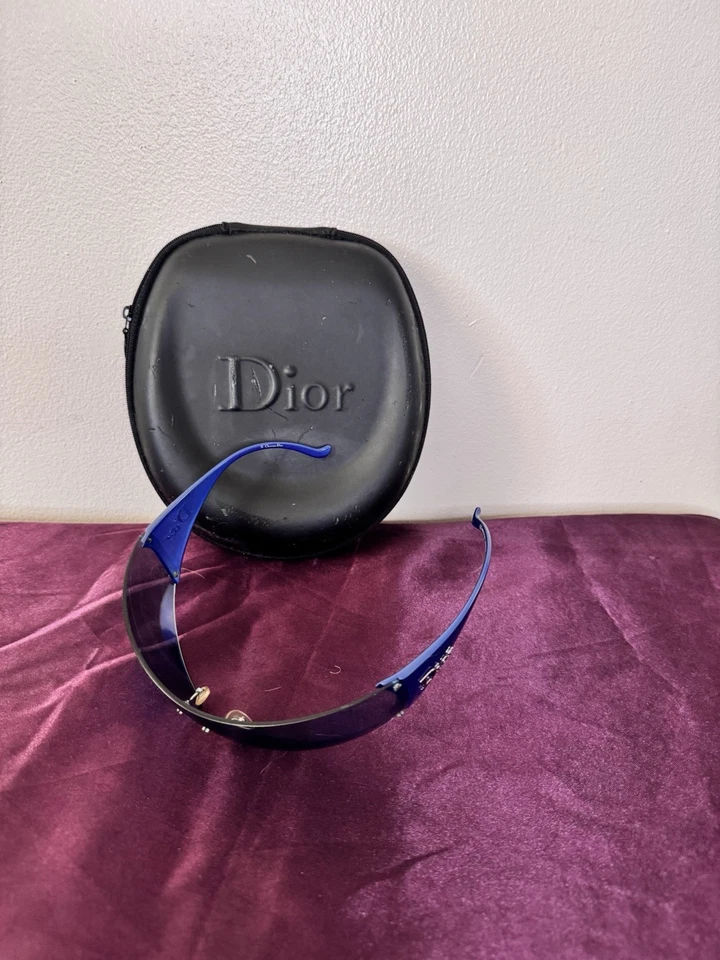 Auténtico Christian Dior "Golf" WQ9 Eléctrico Azul Coleccionistas Foto 2 de 3