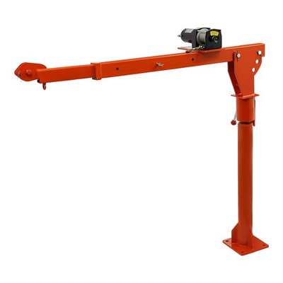 #ad Truck Mounted Crane Hoist 12V Electric Winch Pickup Truck Jib Cranes 1100 LBs $307.70