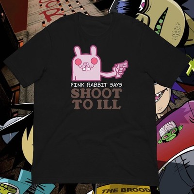 Gorillaz 2-D Pink Rabbit Shoot To Ill Cosplay Shirt | eBay