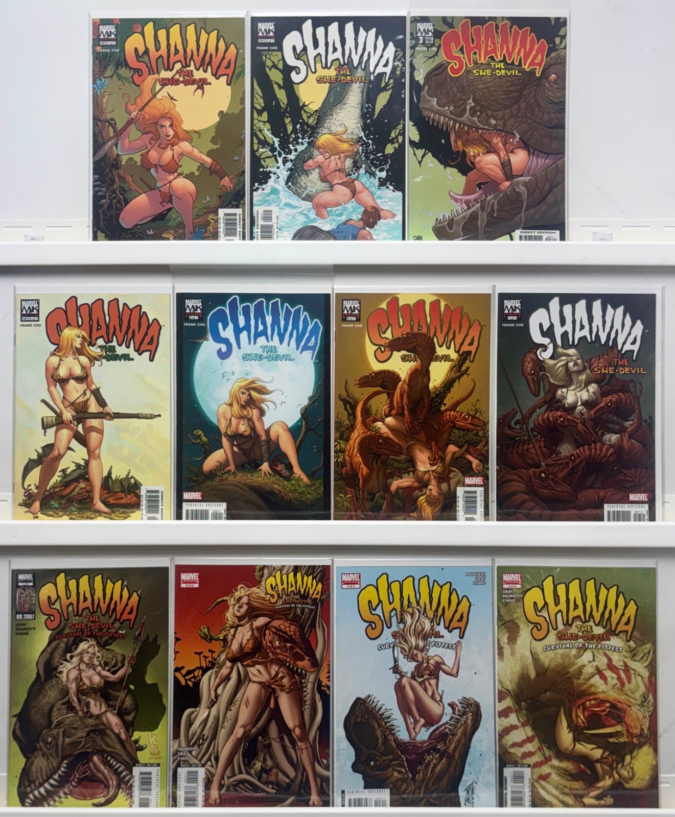 11 SHANNA V2 #1-7/ SURVIVAL OF THE FITTEST #1-4 SETS MARVEL 2005 -2007 NM/NM-