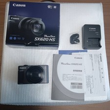 Canon PowerShot SX620 HS Black w/Box Top Mint ST