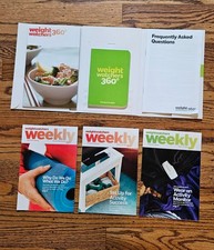 Weight Watchers 360 Intro Booklet, Pocket Guide, FAQ Weekly Power Starts 2012