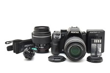 Pentax K-70 24.2MP Digital SLR Camera  Double Lenses Exc 5 From JAPAN 2836