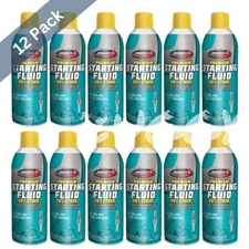 Johnsen's Starting Fluid Premium 50% Ether 10.7 OZ (12 PACK)