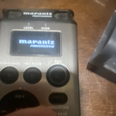 Marantz Handheld Digital Recorder Battery-Powered Professional Audio Device