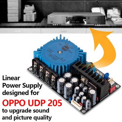 Lineares Netzteil for Upgrade OPPO UDP205 Blu-Ray Player, Linear Power Supply