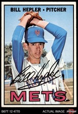 1967 Topps #144 Bill Hepler Mets 5.5 - EX+