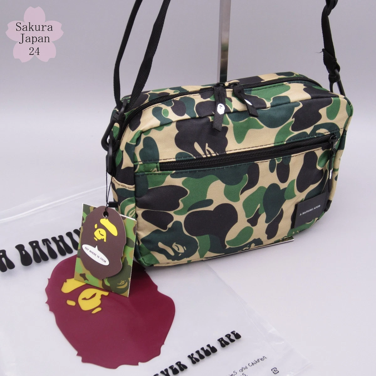 A Bathing Ape 斜挎包男士| eBay