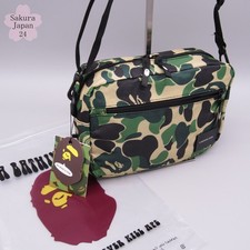 BAPE A Bathing Ape Shoulder Bag Crossbody Camo Outdoor Magazine Free Gift