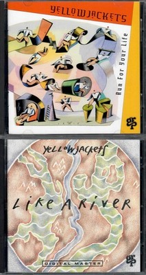 Yellowjackets ~ Run For Your Life / Like A River ~ Lot of 2 CDs
