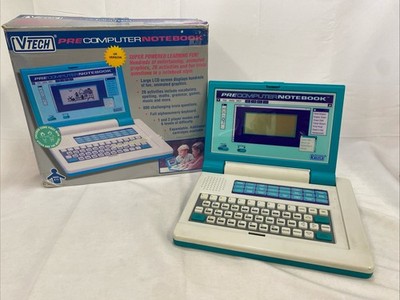VTech Pre Computer Notebook Laptop 1993 Vintage originalverpackt funktionstüchtig