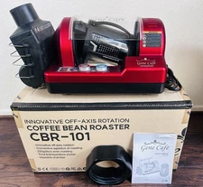 Gene Café CBR-101 Coffee Roaster-Metallic Red-Manufactured 9/22-Low Usage