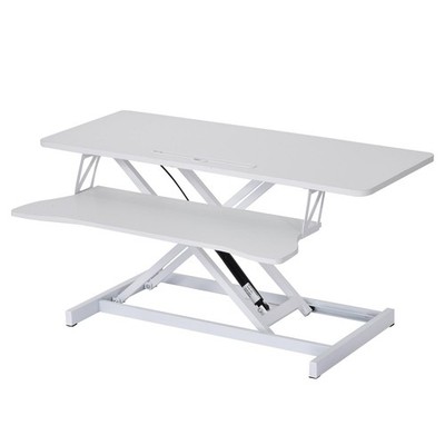 37 inches Height Adjustable Home Office Desk Converter Computer Desk Riser