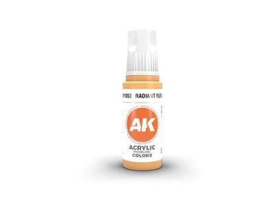 AK Interactive - Radiant Flesh - Standard Acrylfarbe 3.Generation, 17ml, AK