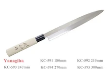 Kanetsune Seki Japan KC-591 Yanagiba Stainless Steel 180mm Kitchen Cutlery Knife