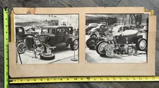Hot Rod Vintage Photo Set 1960 Hartford Autorama Car Show Deuce Coupe T-Bucket