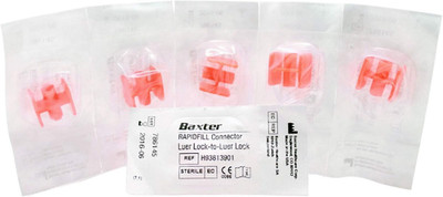 (Baxter) 13901 Rapidfill Connectors Luer Lock to Leur Lock (Pack of 5) by /Baxte