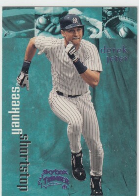 1999 Derek Jeter Skybox Thunder RANT Foil Parallel #273 - NY Yankees READ