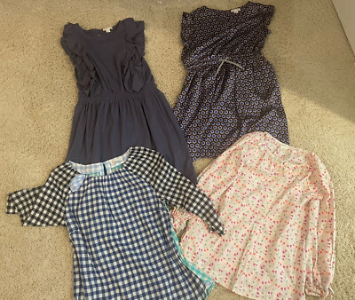 Crewcuts Girls 10 Lot Of 2 Dresses And Fall Back To School Tops | eBay