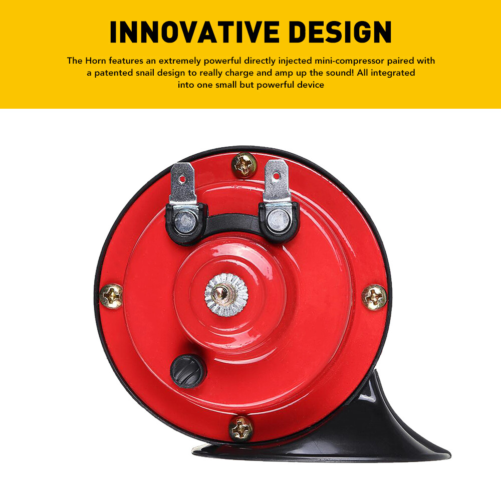 300DB Super Train Horn For Trucks SUV Car-Boat Motorcycles 12V Vehicle Universal