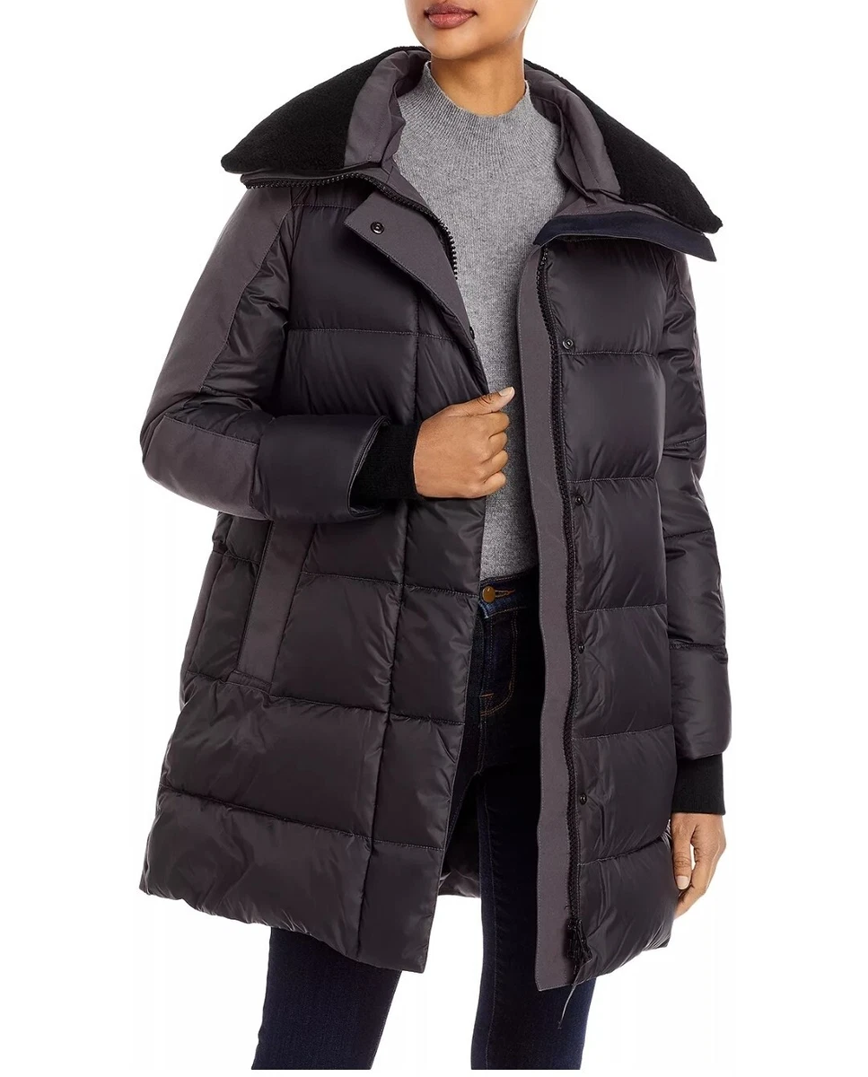 NWT Canada Goose Altona Mixed Media Down Parka Black Label Size XS/TP