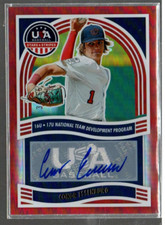 2024 USA Stars Stripes 16UU National Team Red #21 Conor Essenburg Auto /65