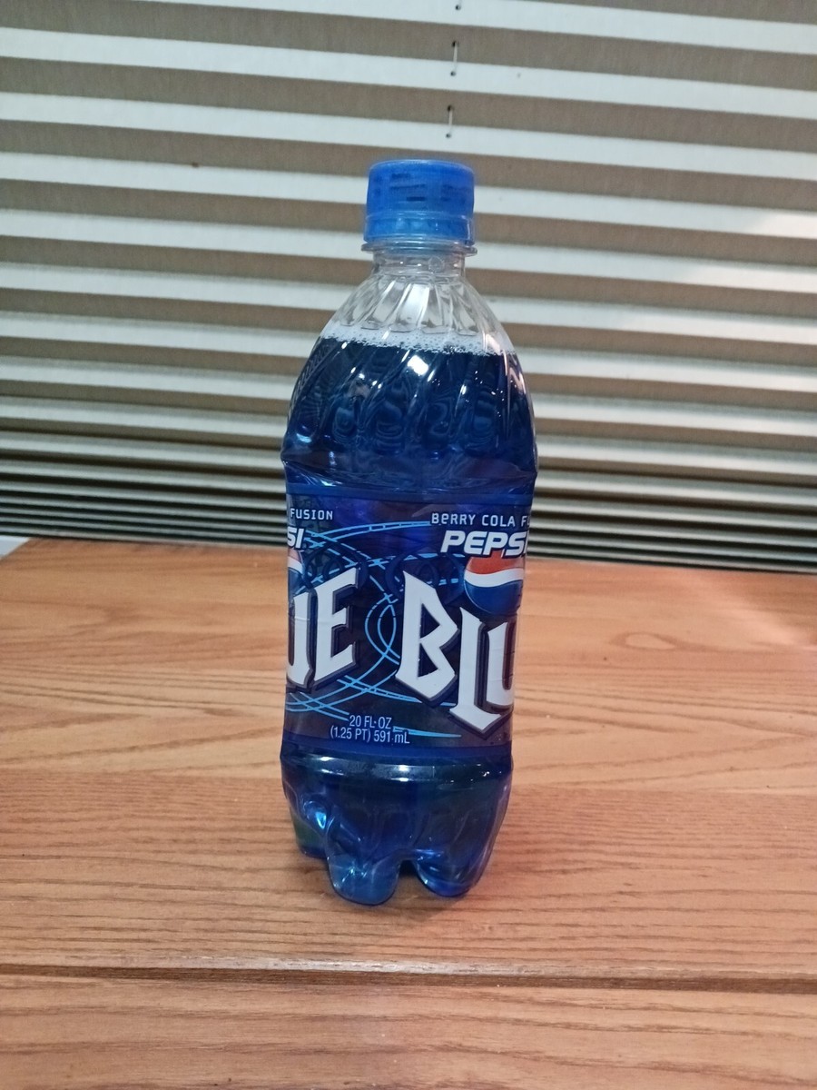 Pepsi Blue Vintage Bottle From 2004 Sealed And Unopened | eBay