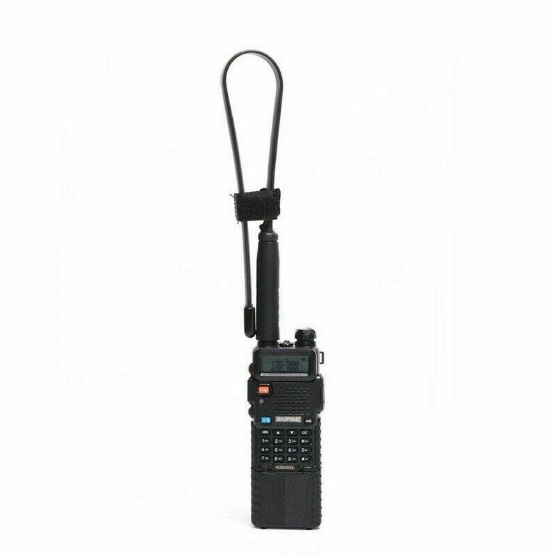Antena táctica femenina SMA de 48 cm VHF/UHF para radio bidireccional Baofeng UV-5R UV-82 Foto 4 de 4
