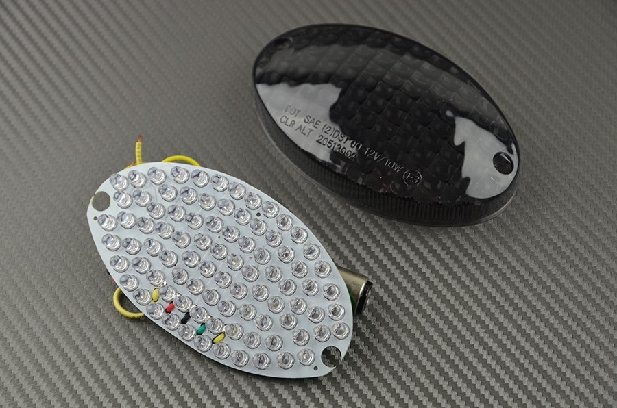 Feu arrière LED Buell XB12X résistant aux vibrations Ulysses