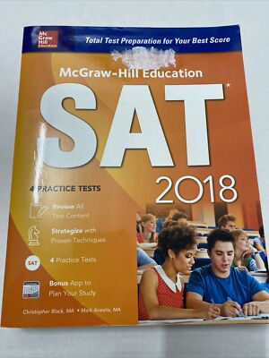 McGraw-Hill Education SAT 2018 by Mark Anestis and Christopher Black ...